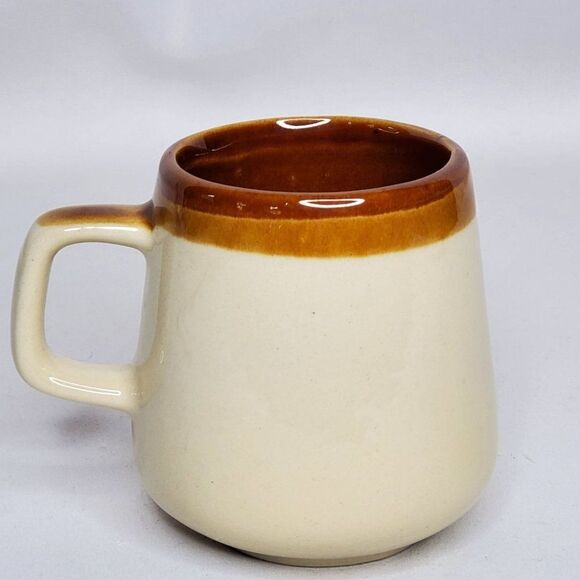 Vintage Florida Dinghy Sailing Ceramic Coffee Mug Palm Tree Sun Set Big Wave - Picture 4 of 6